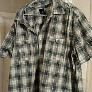 J.Ferrar plaid shirt